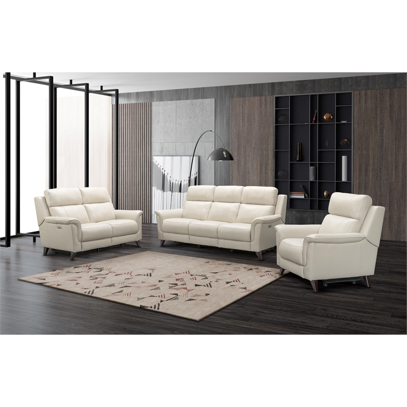 Barcalounger Kester Power Reclining Sofa in Laurel Cream
