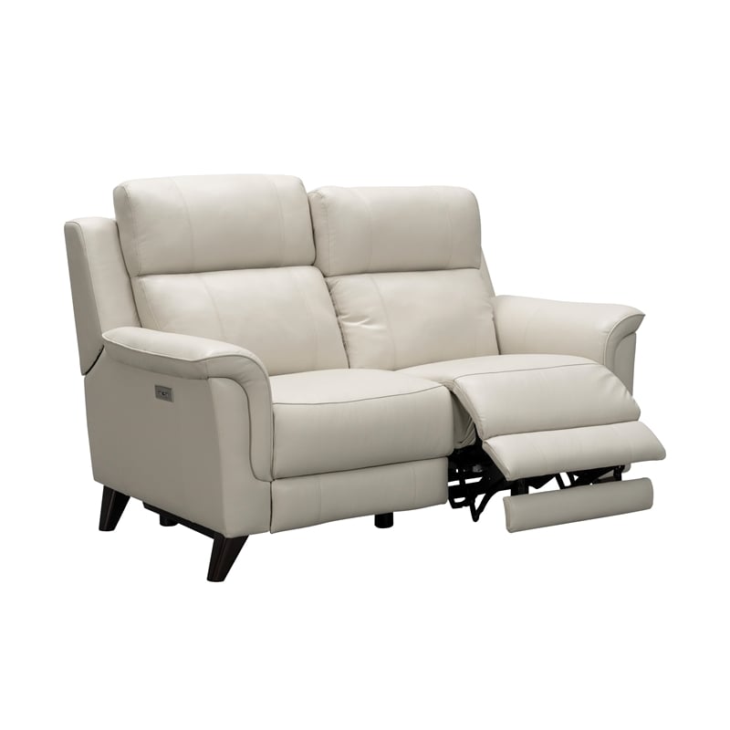 Barcalounger Kester Power Reclining Loveseat w/ Head Rests in Laurel Cream