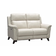Barcalounger Kester Power Reclining Loveseat w/ Head Rests in Laurel Cream