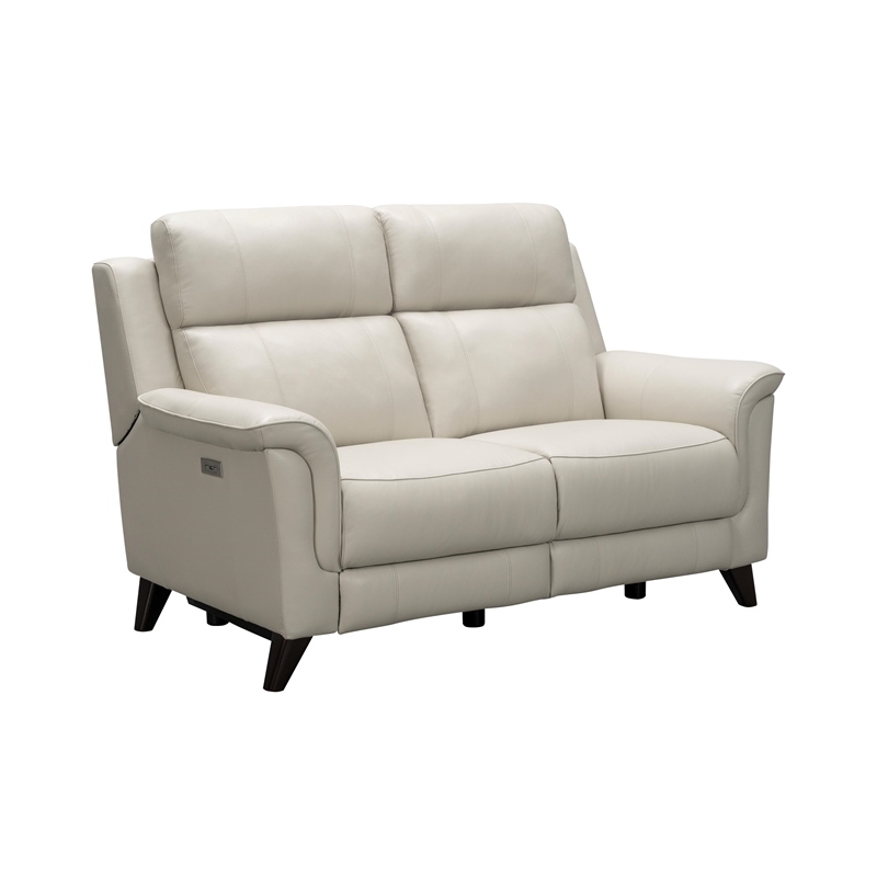 Barcalounger Kester Power Reclining Loveseat w/ Head Rests in Laurel Cream
