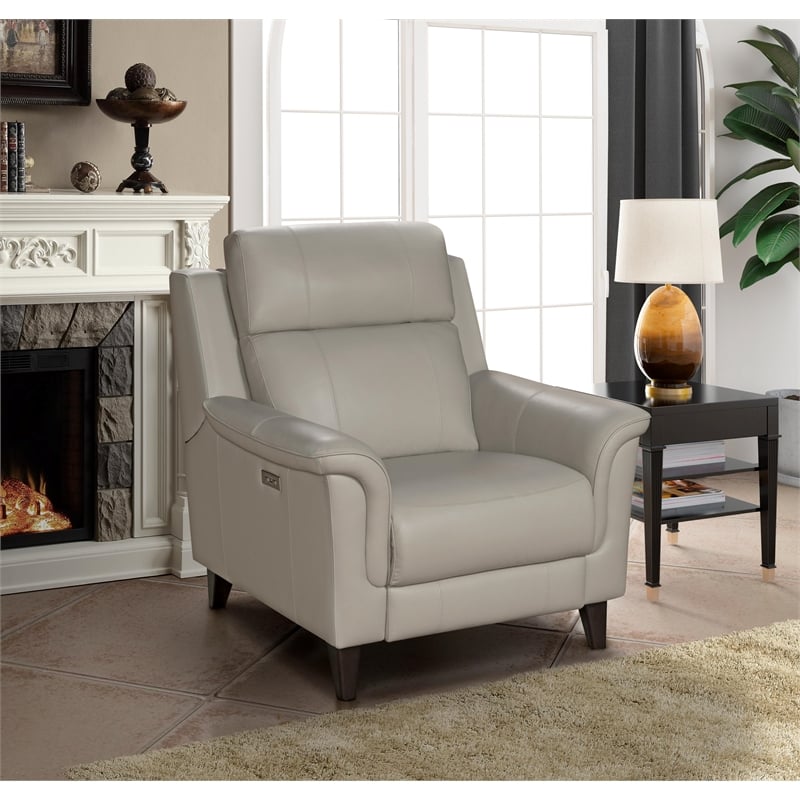 Barcalounger Kester Power Recliner w/Power Head Rest in Laurel Cream