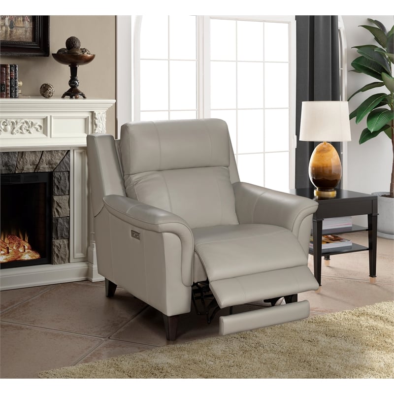 Barcalounger Kester Power Recliner w/Power Head Rest in Laurel Cream