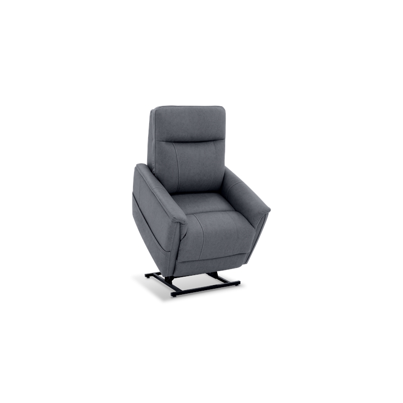 Barcalounger Montclair Power Lift Recliner w/ 3 Zone Heat in Jumbo Slate