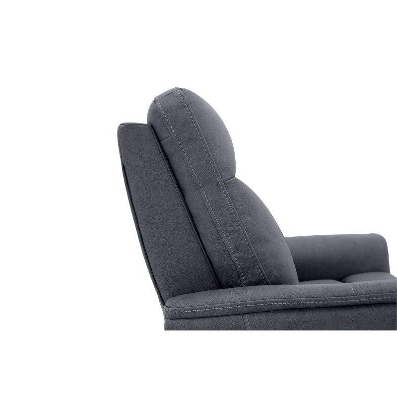 Barcalounger Montclair Power Lift Recliner w/ 3 Zone Heat in Jumbo Slate