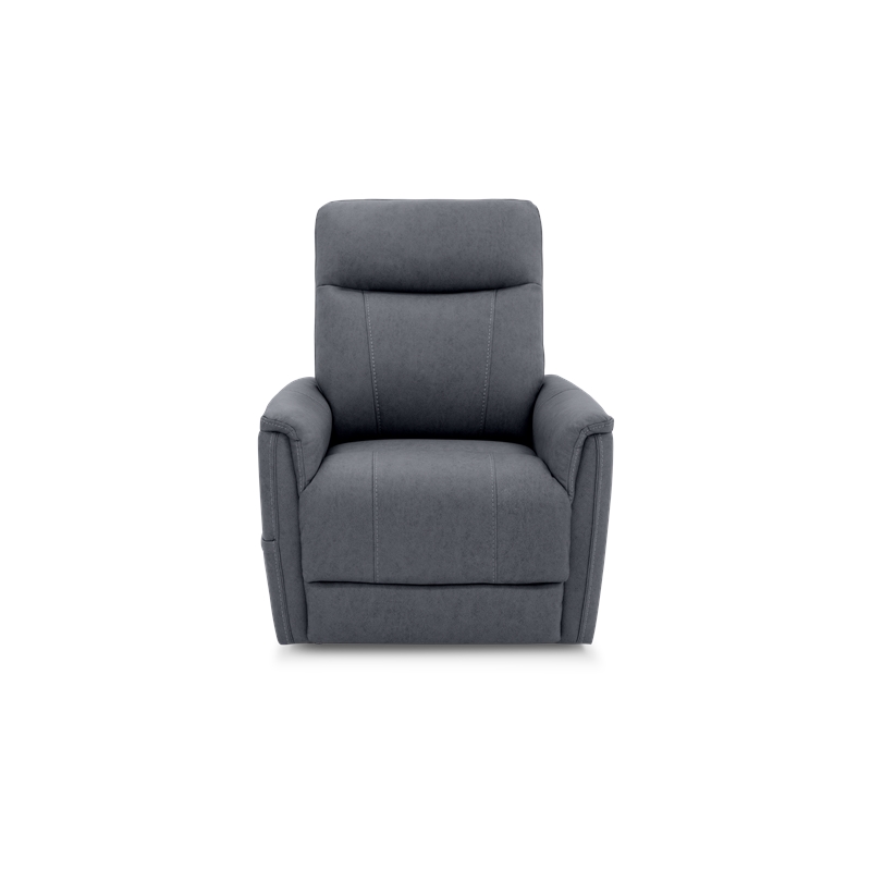 Barcalounger Montclair Power Lift Recliner w/ 3 Zone Heat in Jumbo Slate