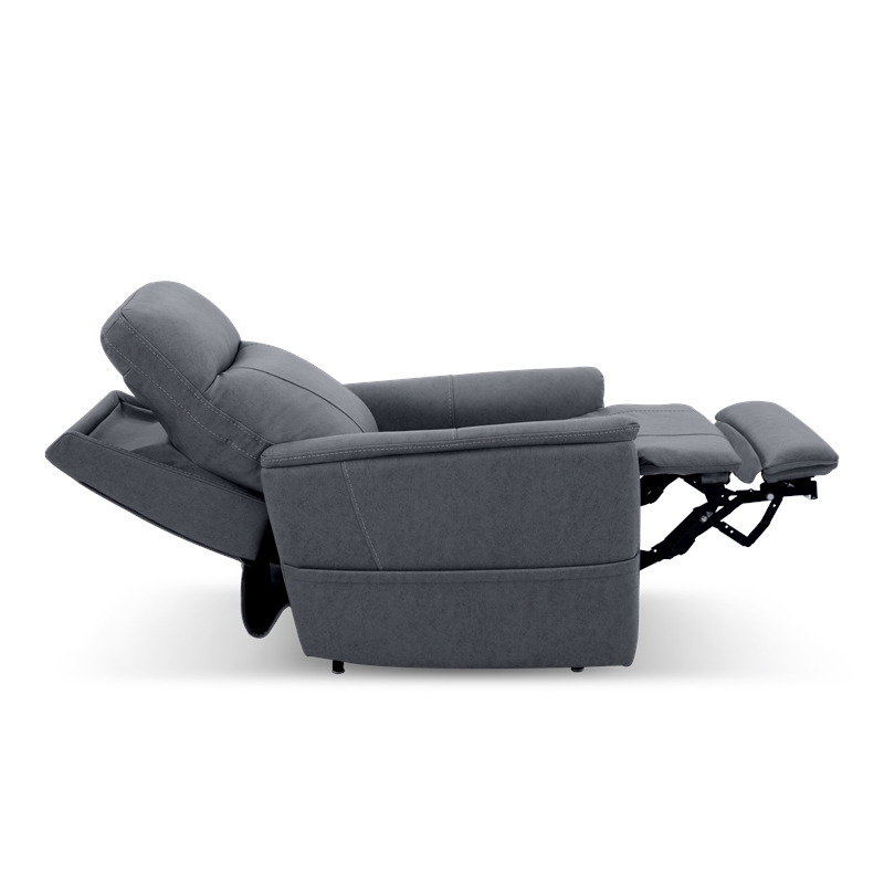 Barcalounger Montclair Power Lift Recliner w/ 3 Zone Heat in Jumbo Slate