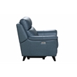 Barcalounger Kester Power Recliner w/Power Head Rest in Masen Bluegray