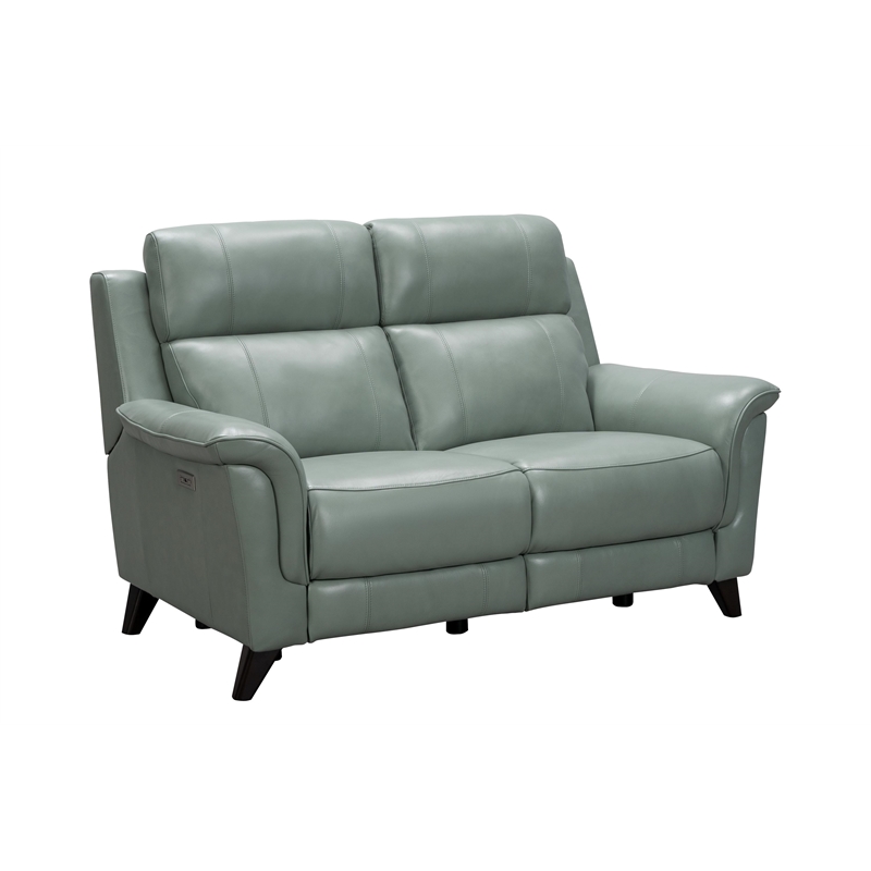 Barcalounger Kester Power Reclining Loveseat w/Power Head Rests in Lorenzo Mint