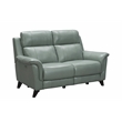 Barcalounger Kester Power Reclining Loveseat w/Power Head Rests in Lorenzo Mint