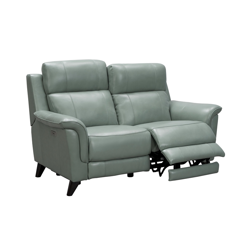 Barcalounger Kester Power Reclining Loveseat w/Power Head Rests in Lorenzo Mint