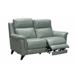 Barcalounger Kester Power Reclining Loveseat w/Power Head Rests in Lorenzo Mint