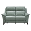 Barcalounger Kester Power Reclining Loveseat w/Power Head Rests in Lorenzo Mint