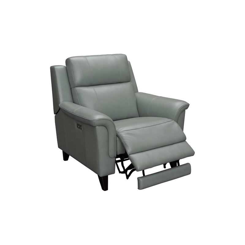 Barcalounger Kester Power Recliner w/Power Head Rest in Lorenzo Mint
