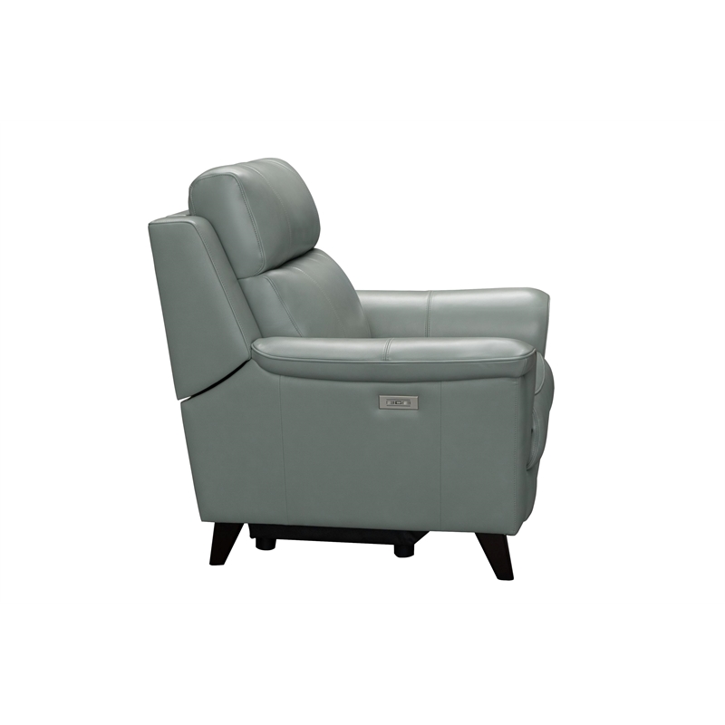 Barcalounger Kester Power Recliner w/Power Head Rest in Lorenzo Mint