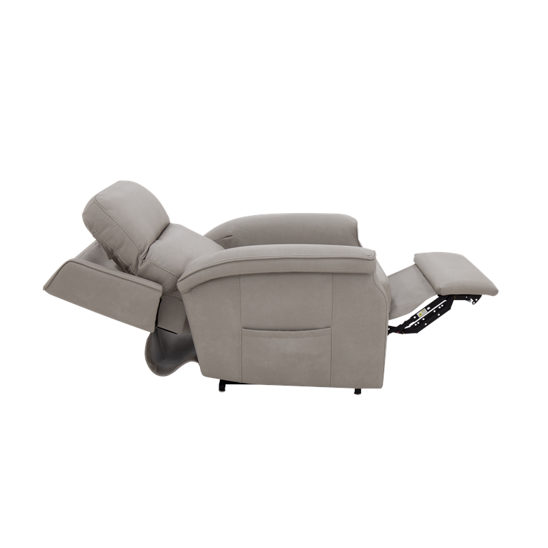 Barcalounger Lena Power Lift Recliner w/2 Zone Heat in Cappriccio Dove