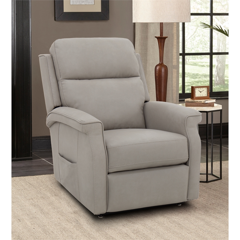 Barcalounger Lena Power Lift Recliner w/2 Zone Heat in Cappriccio Dove