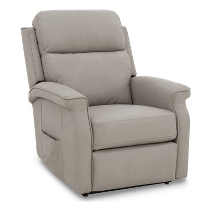 Barcalounger Lena Power Lift Recliner w/2 Zone Heat in Cappriccio Dove