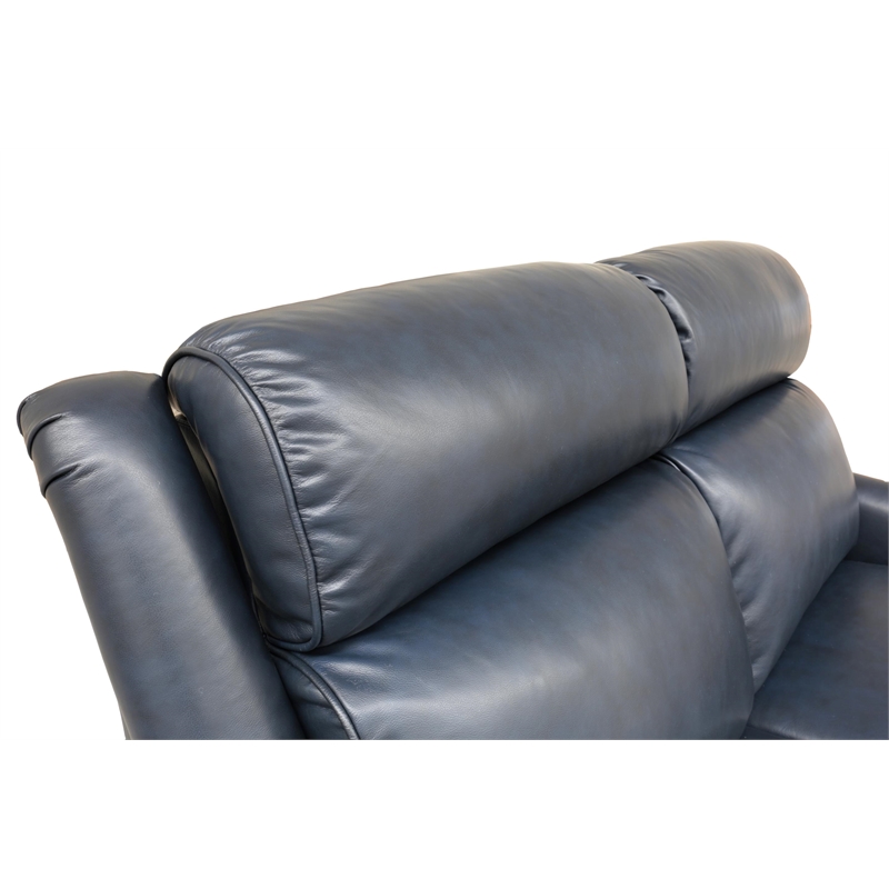 Barcalounger Warrendale Power Reclining Loveseat w/ Head Rests in Shoreham Blue