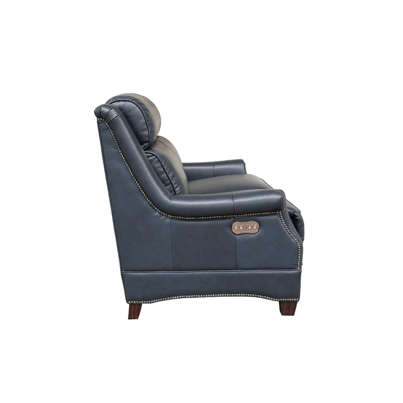 Barcalounger Warrendale Power Reclining Loveseat w/ Head Rests in Shoreham Blue