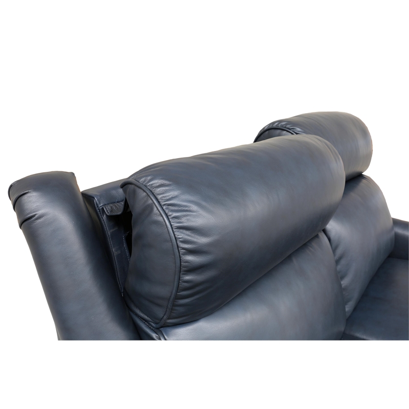 Barcalounger Warrendale Power Reclining Loveseat w/ Head Rests in Shoreham Blue