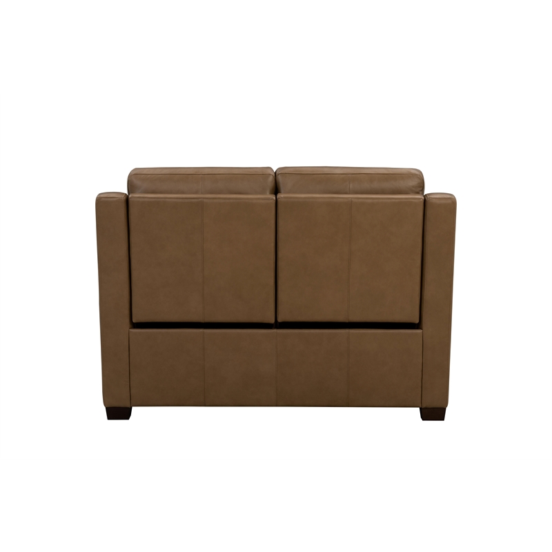 Barcalounger Ayden Power Reclining Loveseat in Hillwood Toffee