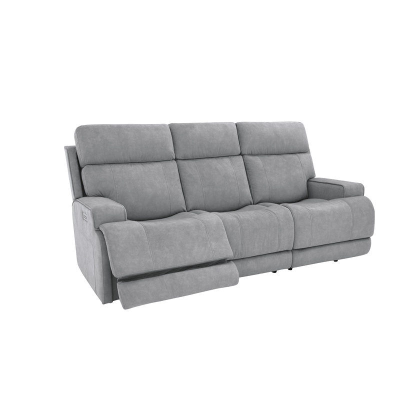 Barcalounger Ashbee Zero Gravity Sofa w/Power Recline in Arula Dolphin