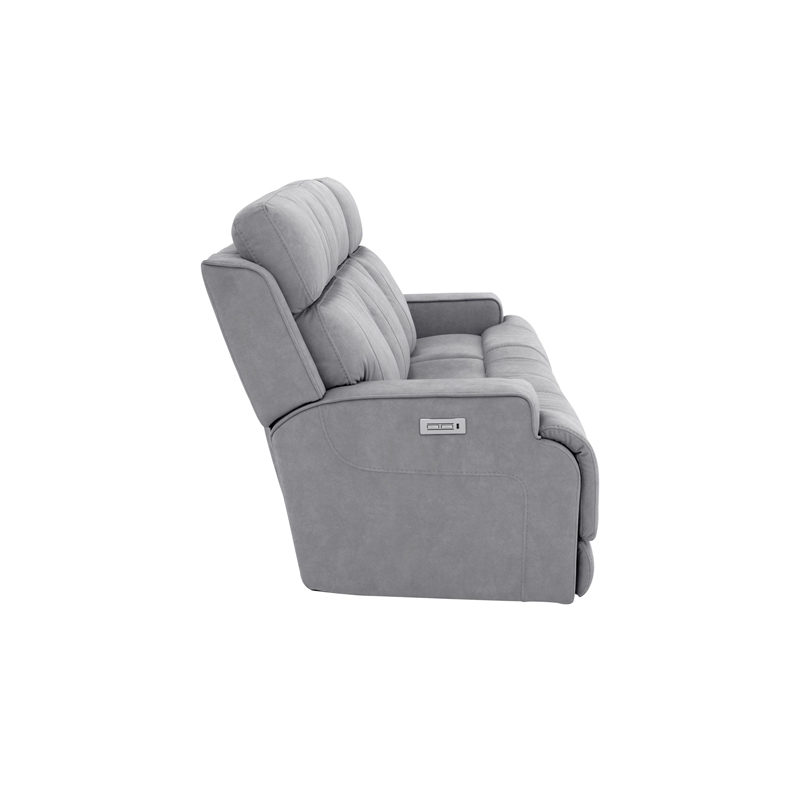 Barcalounger Ashbee Zero Gravity Sofa w/Power Recline in Arula Dolphin
