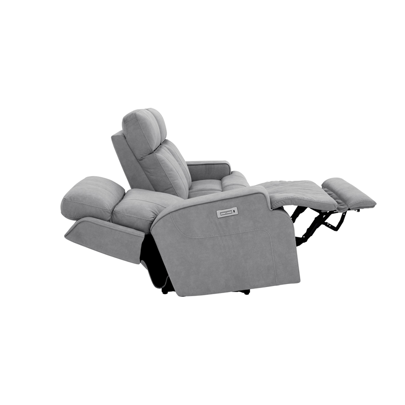 Barcalounger Ashbee Zero Gravity Sofa w/Power Recline in Arula Dolphin