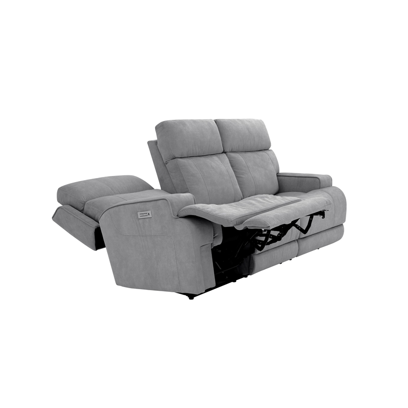 Barcalounger Ashbee Zero Gravity Sofa w/Power Recline in Arula Dolphin