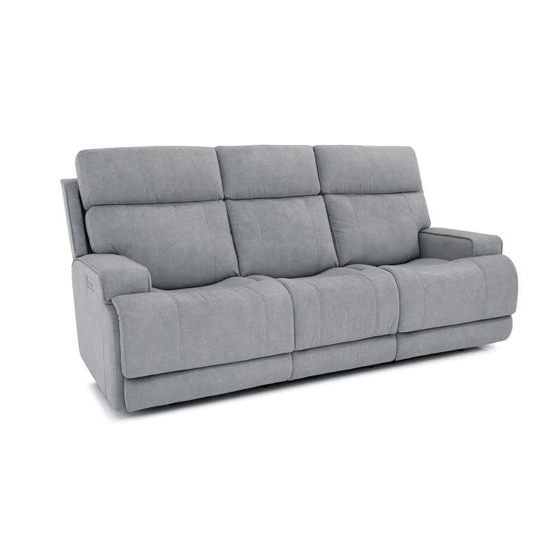 Barcalounger Ashbee Zero Gravity Sofa w/Power Recline in Arula Dolphin