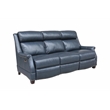 Barcalounger Warrendale Power Reclining Sofa w/Power Head Rests in Shoreham Blue