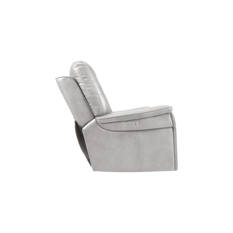 Barcalounger Sanibel Sofa w/Power Recliner in Rainer Dove