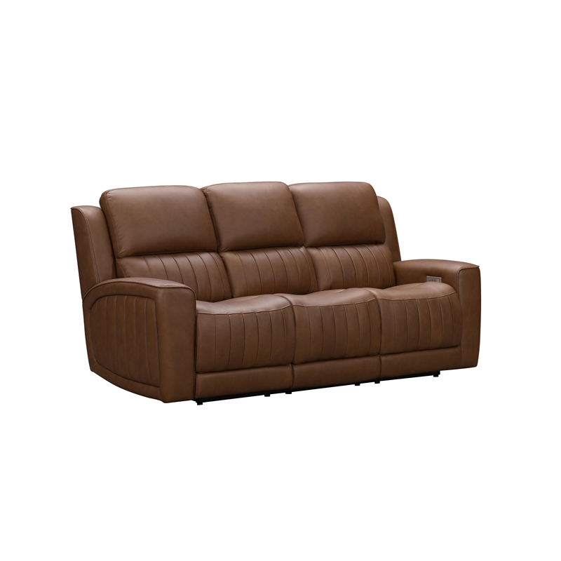 Barcalounger Holders Pierce Zero Gravity Power Reclining Sofa Homerun Cinnamon