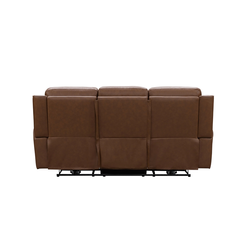 Barcalounger Holders Pierce Zero Gravity Power Reclining Sofa Homerun Cinnamon