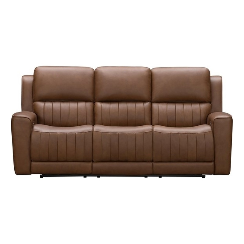 Barcalounger Holders Pierce Zero Gravity Power Reclining Sofa Homerun Cinnamon