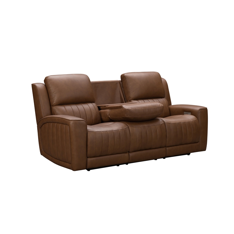 Barcalounger Holders Pierce Zero Gravity Power Reclining Sofa Homerun Cinnamon