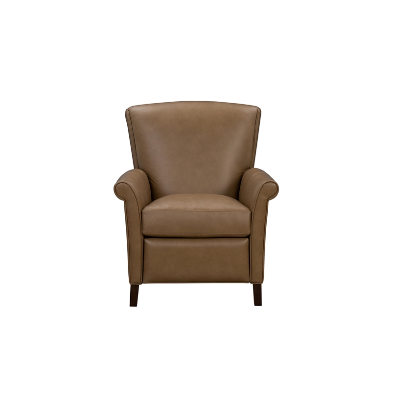 Barcalounger Phoebe Push Thru The Arms Recliner in Hillwood Toffee