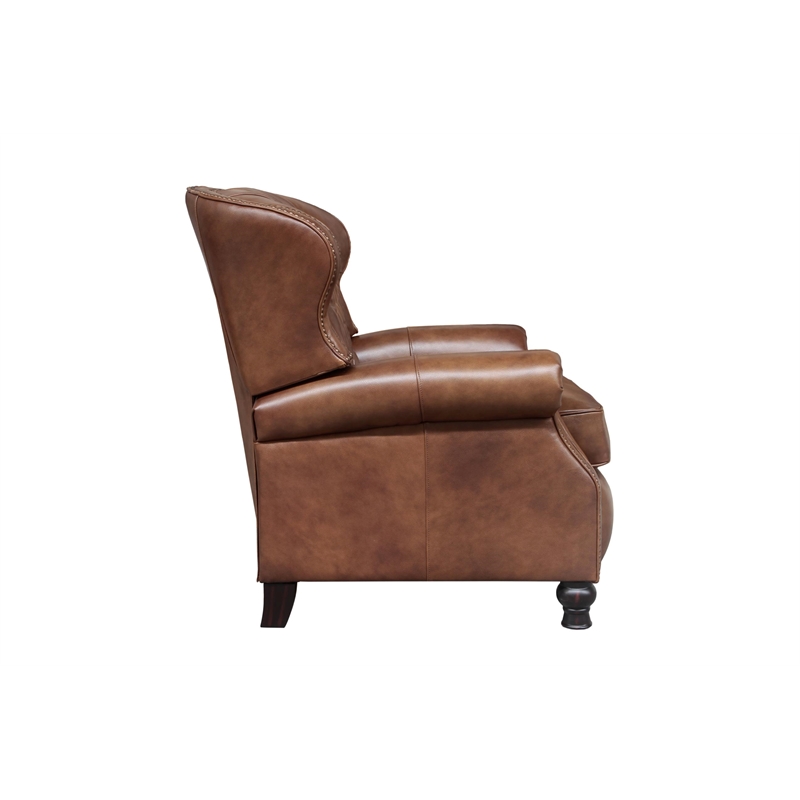 Barcalounger Presidential Push Thru The Arms Recliner in Wenlock Tawny