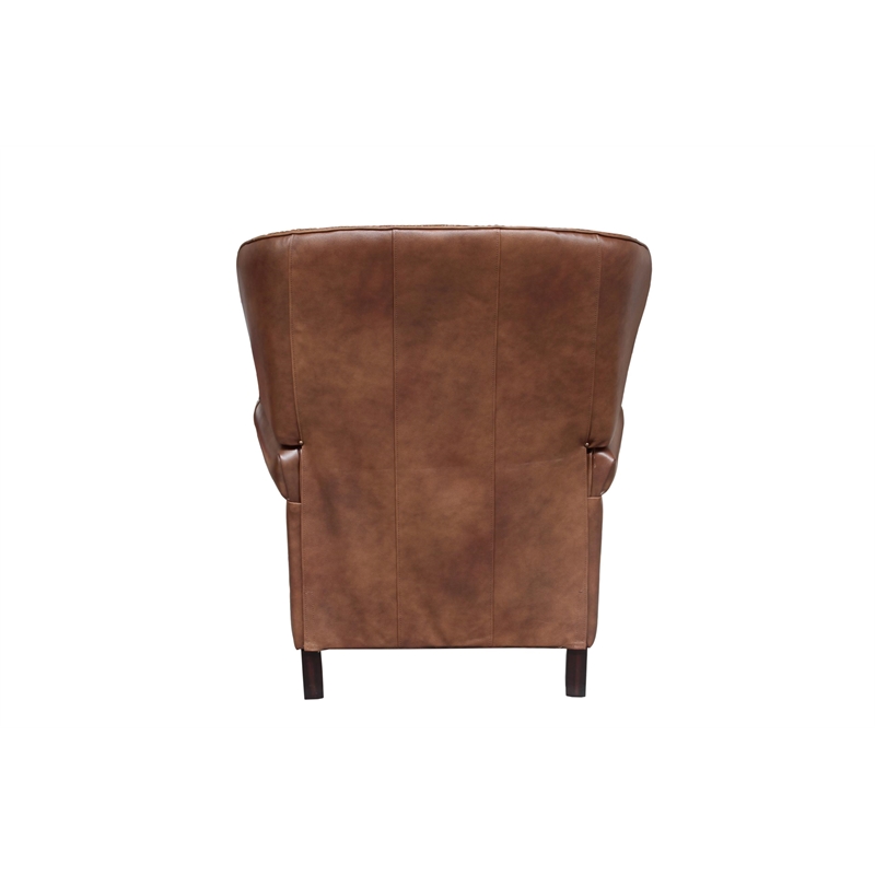 Barcalounger Presidential Push Thru The Arms Recliner in Wenlock Tawny