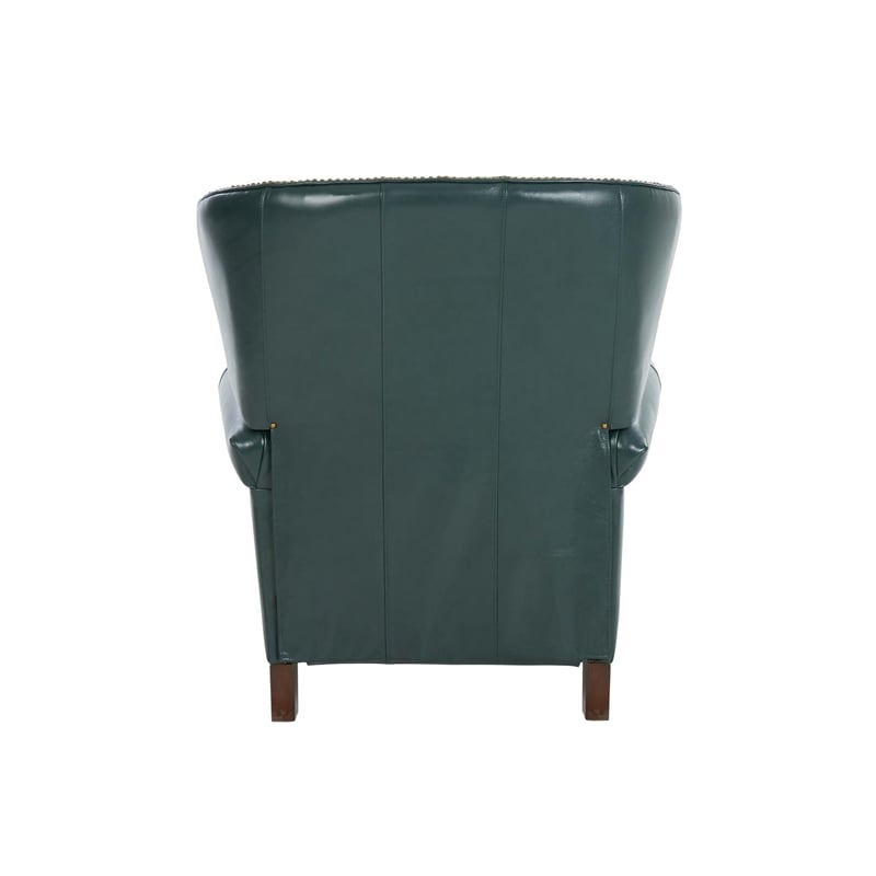 Barcalounger Presidential Push Thru The Arms Recliner in Highland Emerald