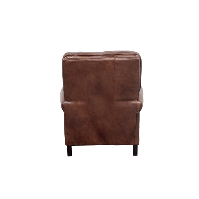 Barcalounger Briarwood Push Thru The Arms Recliner in Wenlock Tawny