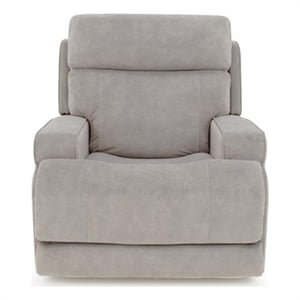 Barcalounger Ashbee Zero Gravity Power Recliner in Arula Dove