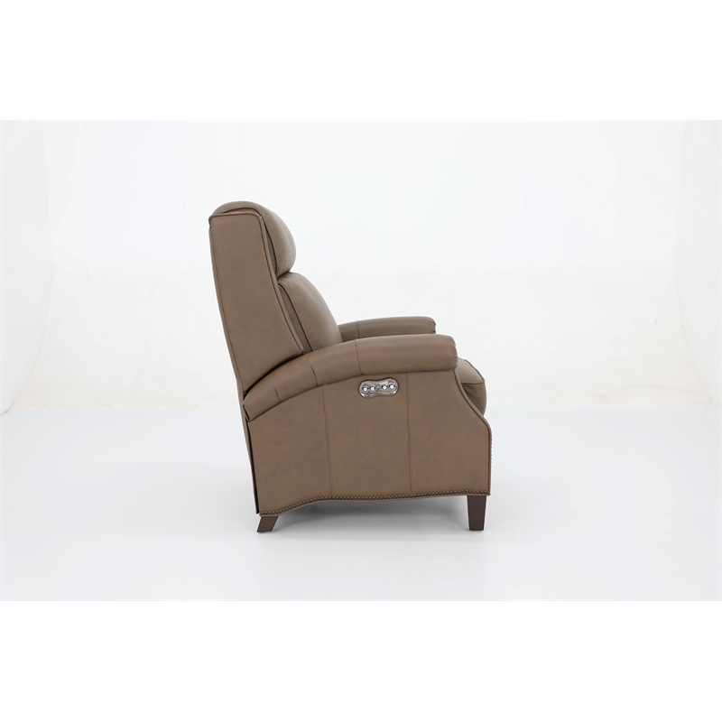 Barcalounger Barrett Power Recliner w/Power Head Rest in Cashmere Taupe