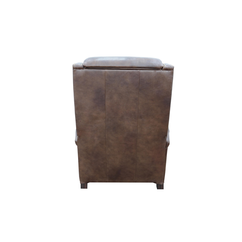 Barcalounger Barrett Power Recliner w/Power Head Rest in Worthington Cognac