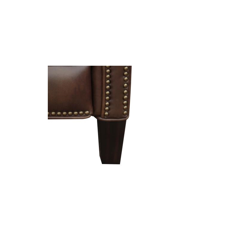 Barcalounger Barrett Power Recliner w/Power Head Rest in Worthington Cognac