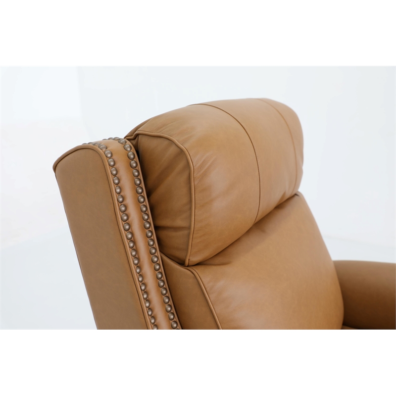 Barcalounger Blair Big & Tall Power Recliner w/ Head Rest in Santa Fe Brandy