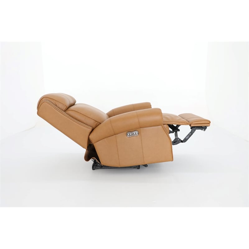 Barcalounger Blair Big & Tall Power Recliner w/ Head Rest in Santa Fe Brandy