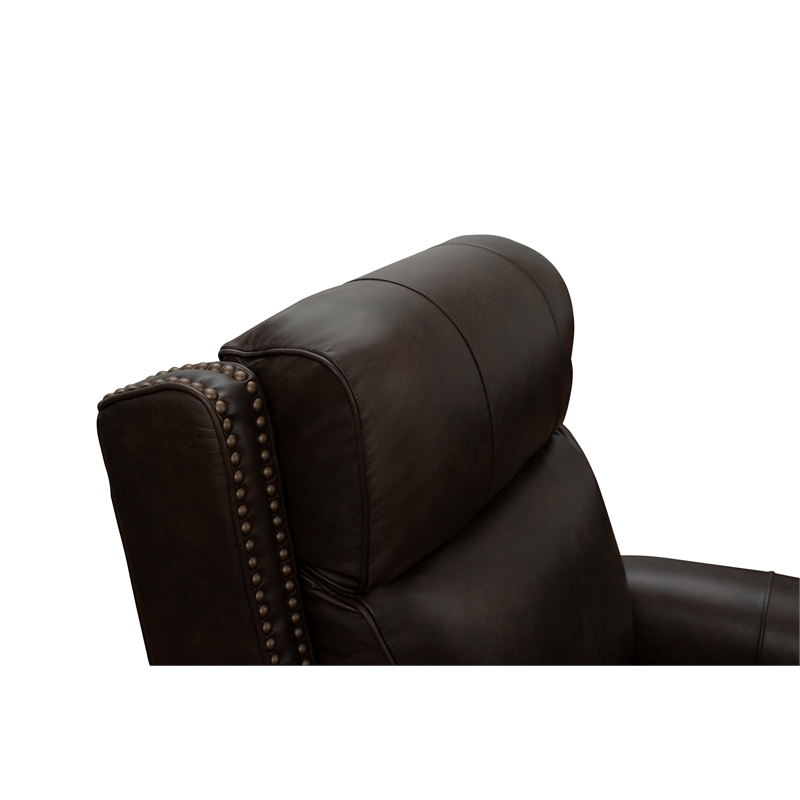 Barcalounger Blair Big & Tall Power Recliner w/Power Head Rest in Ashford Walnut