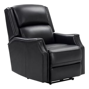 Barcalounger Conrad Big & Tall Power Recliner w/Head Rest & Lumbar in Blue