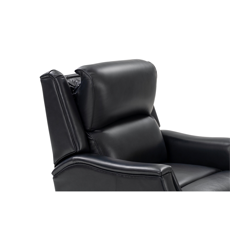 Barcalounger Conrad Big & Tall Power Recliner w/Head Rest & Lumbar in Blue